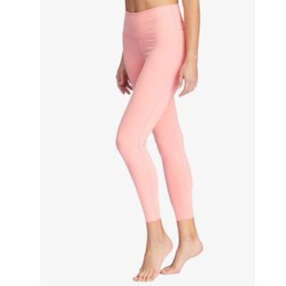 Roxy Womens Kaileo High Waisted Ankle Length Workout Leggings Large - Picture 2 of 16